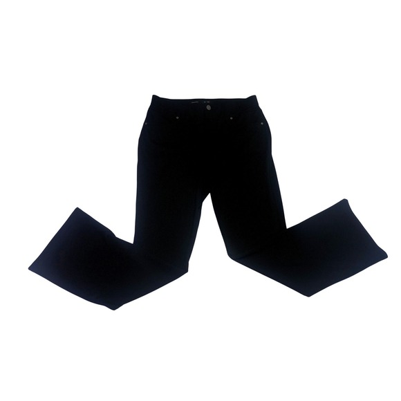 Simply Vera Vera Wang Pants - Simply Vera Vera Wang Womens Black Bootcut Stretch Pants Size L Career Trousers